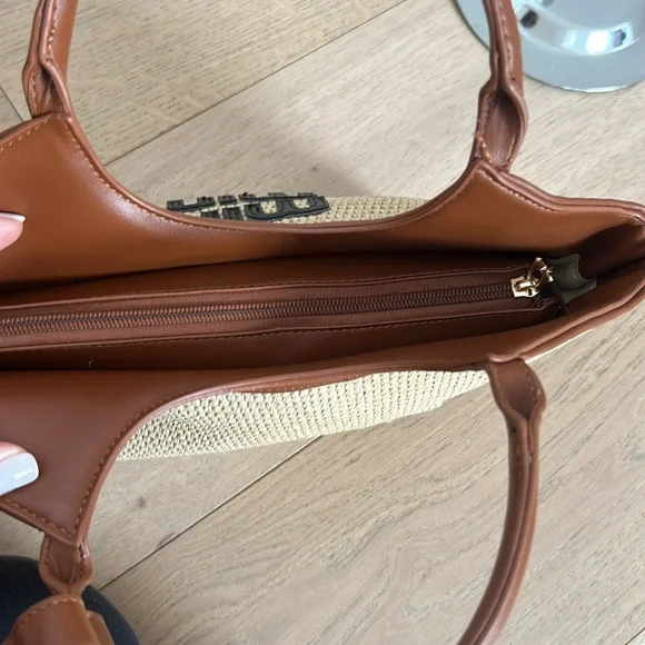 The min min bag in canvas and brown - Picture 7 of 7